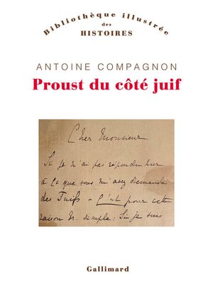 cover image of Proust du côté juif